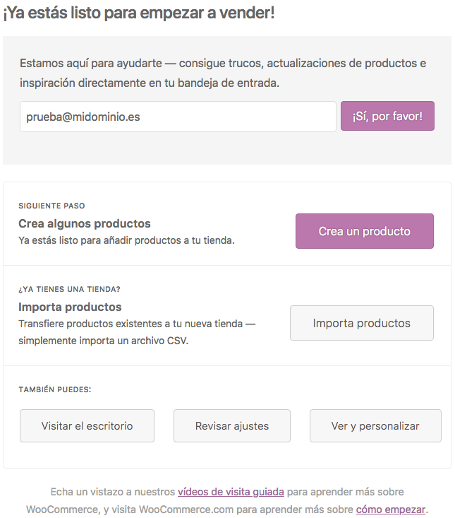 apartado 6 configurador WooCommerce